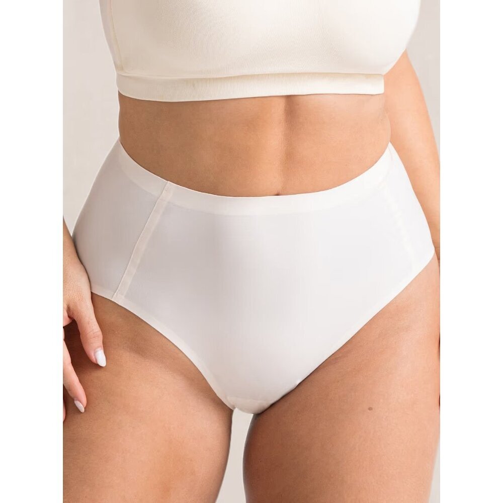 Shapermint Truekind‎ Womens Size 16-24 Seamless Stretch Mid-Waist Brief 2728